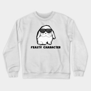 Feaster character Bunny Crewneck Sweatshirt